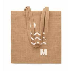 Jute boodschappentas ZOLANG  met logo