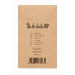 Zonnebloemzaadjes in envelop 13709