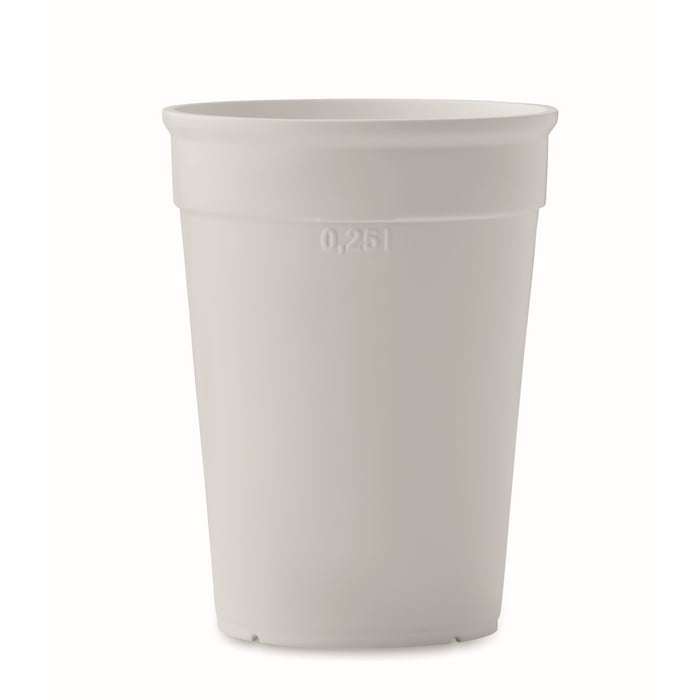 Gerecycled PP beker 300ml sample