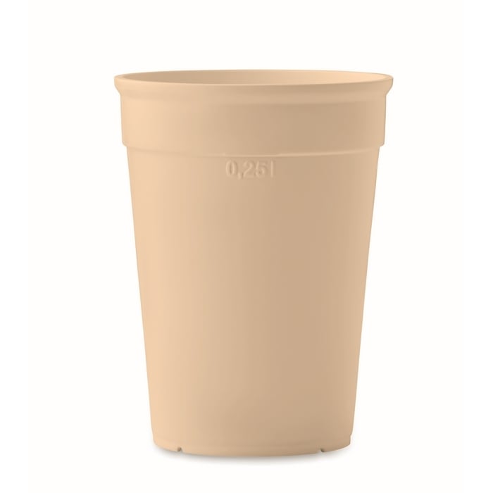 Gerecycled PP beker 300ml sample