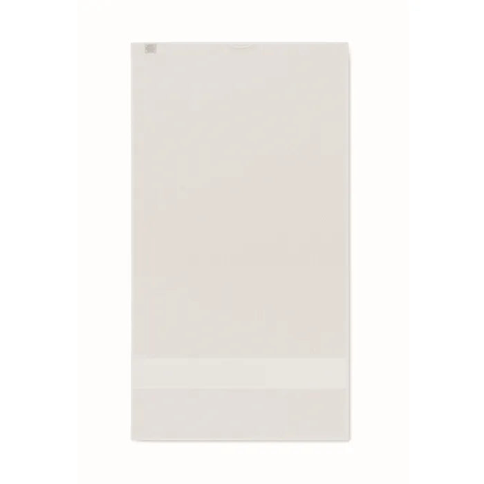 Handdoek organisch met logo0x60cm SERRY  12