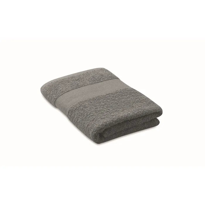 Handdoek organisch met logo0x60cm SERRY  1met opdruk