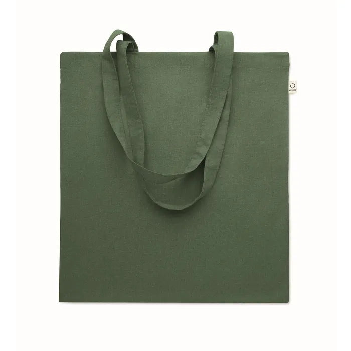 Gerecyclede boodschappentas VIVEKA COLOUR  met logo