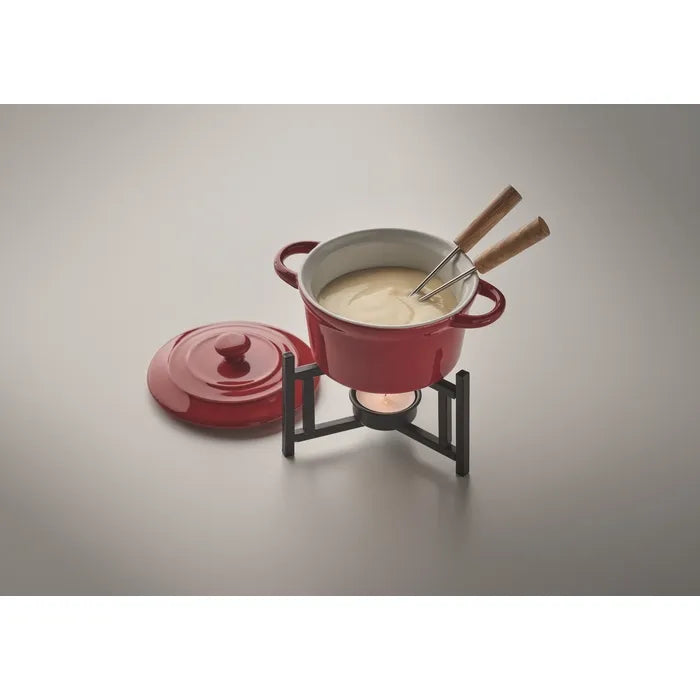 Keramische fondueset  BIG KASE  4