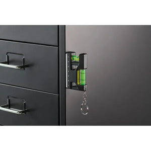 Magnetische waterpas ABS sleutel MAGEVEL  met opdruk