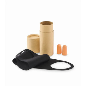 Reisset in kartonnen koker MASKSET bedrukken