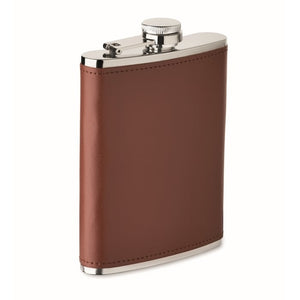 Slanke heupfles 200ml bedrukken