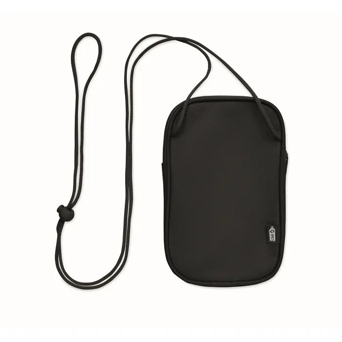 Crossbody reistas RPET KOROVIN POUCH bedrukken