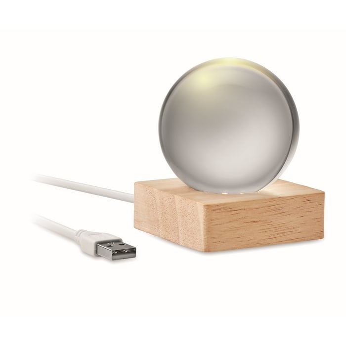 LED glazen bol bedrukken