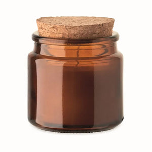 Plantaardige waskaars 70gr VALO  met opdruk