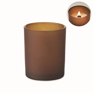 Plantaardige waskaars 80gr KIVAS WOOD bedrukken