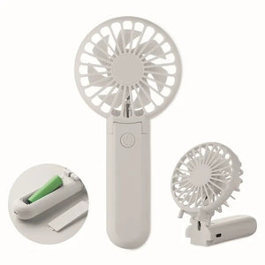 Draagbare vouwventilator IBERA  met logo