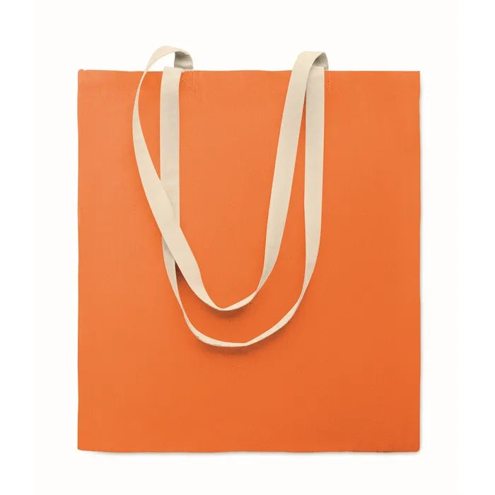 Katoenen boodschappentas ZEVRA COLOUR  met logo