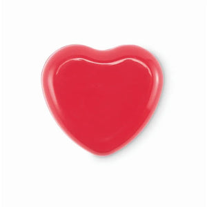 Hartvormige vegan lippenbalsem SWEET  met logo