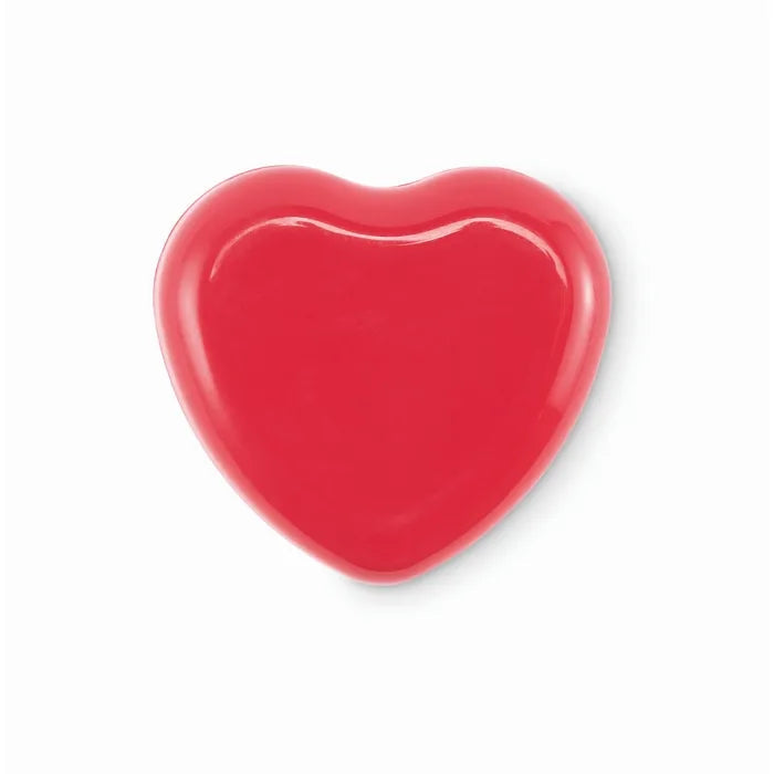 Hartvormige vegan lippenbalsem SWEET  met logo