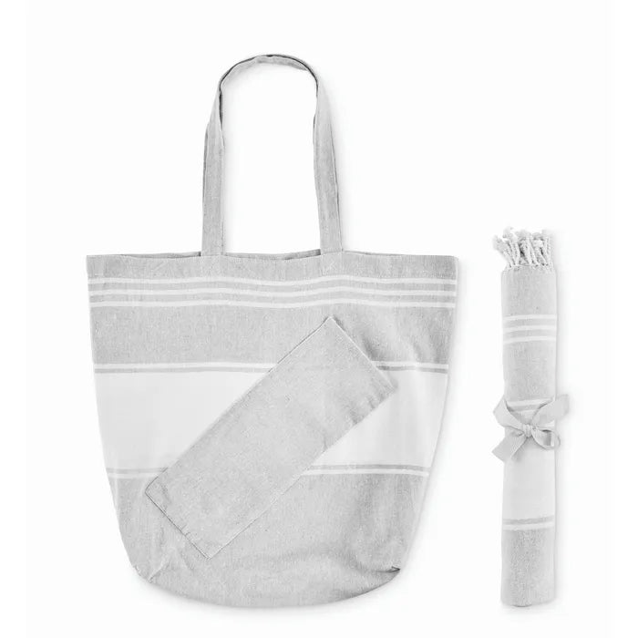 Strandtas met hamamdoek HUMMUM  11