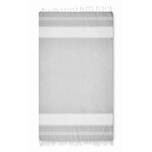 Strandtas met hamamdoek HUMMUM  1met opdruk