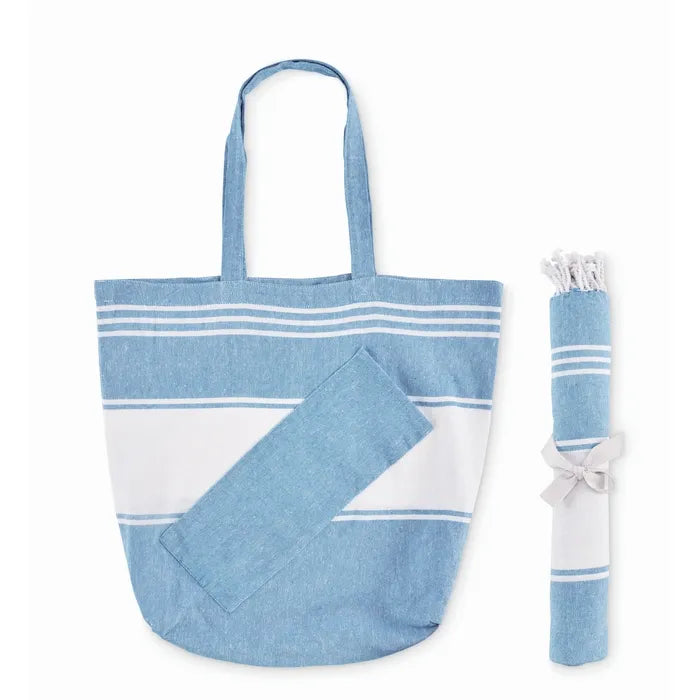 Strandtas met hamamdoek HUMMUM  16