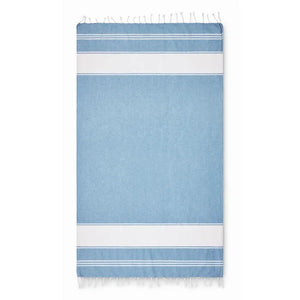 Strandtas met hamamdoek HUMMUM bedrukken