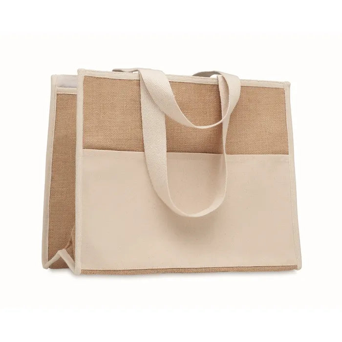 Koeltas van canvas en jute CAMPO DE GELI bedrukken