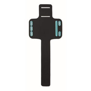 Grote neopreen telefoonhoes zwart 1 kleur tp 4646