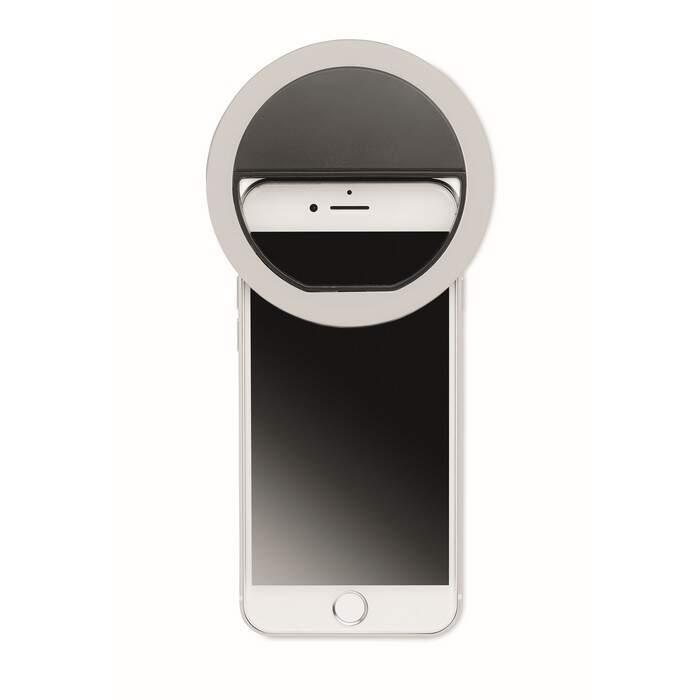 Draagbare selfie ringlamp sample