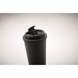 Dubbelwandige drinkbeker 475 ml rood onbedrukt 3297
