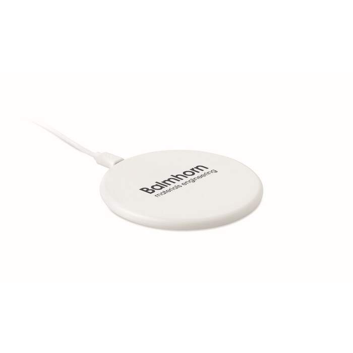 Draadloze oplader recycled ABS sample