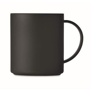 Herbruikbare mok 300 ml zwart 2 kleuren tp 5097