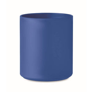 Herbruikbare mok 300 ml blauw onbedrukt 5092