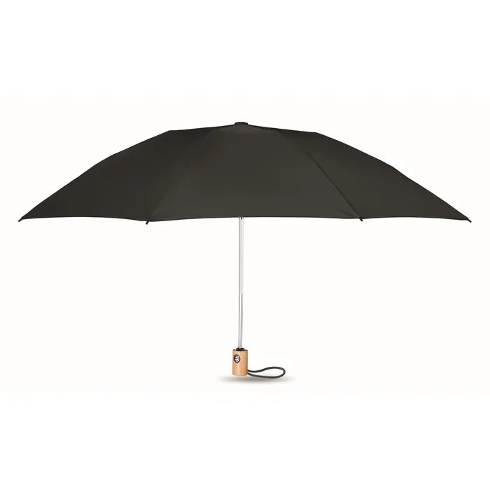 23 Inch opvouwbare paraplu LEEDS  met opdruk