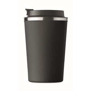 Dubbelwandige drinkbeker beige 1 kleur zd 3301