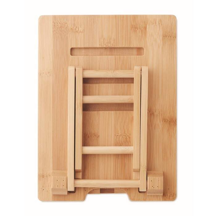 Bamboe laptop standaard sample