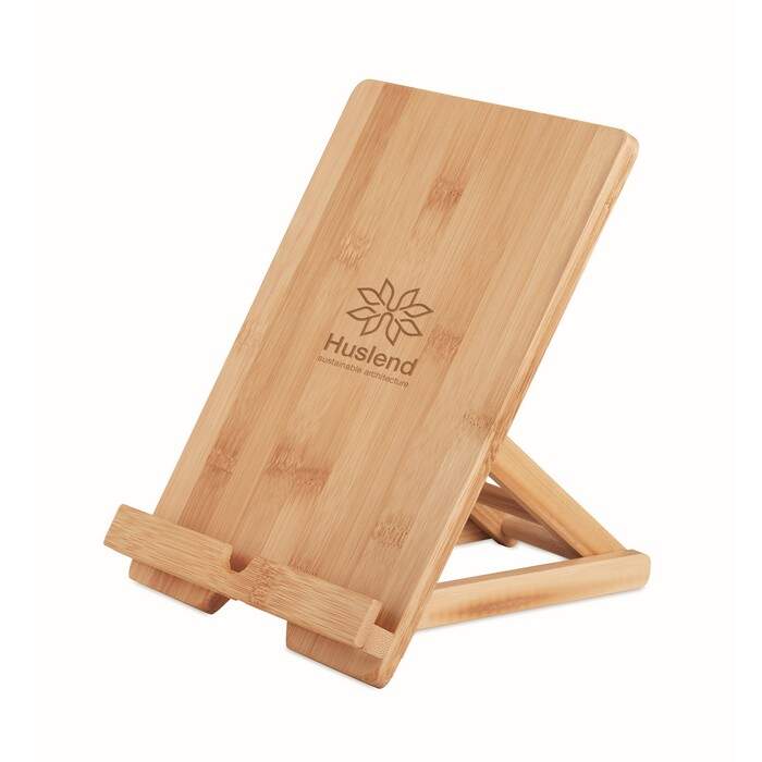 Bamboe laptop standaard sample