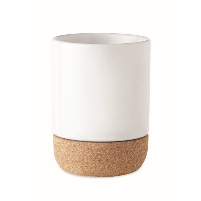 Sublimatie mok met kurk detail 12198