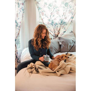 Sublimatie mok met kurk detail 12195