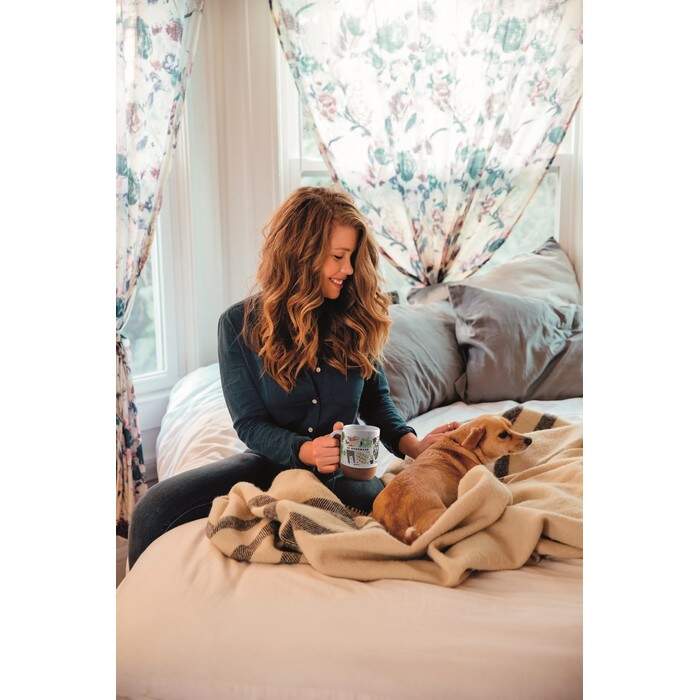 Sublimatie mok met kurk detail 12195