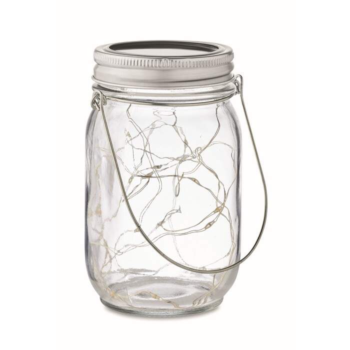 Mason jar solar buitenlamp POT LAMP sample