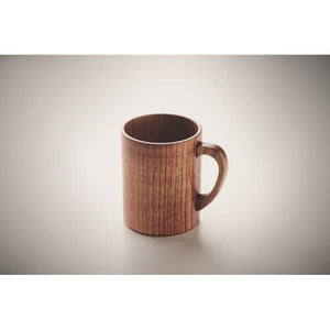 Eikenhouten mok 280 ml TRAVIS hout 2 kleuren tp 3560