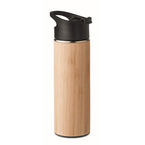Dubbelwandige drinkfles 450ml NANDA bedrukken