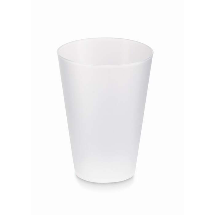 Matte PP beker 300ml FESTA LARGE bedrukken
