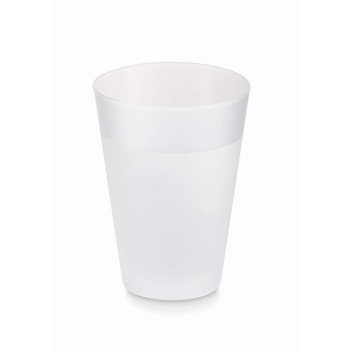 Matte PP beker 300ml FESTA LARGE sample