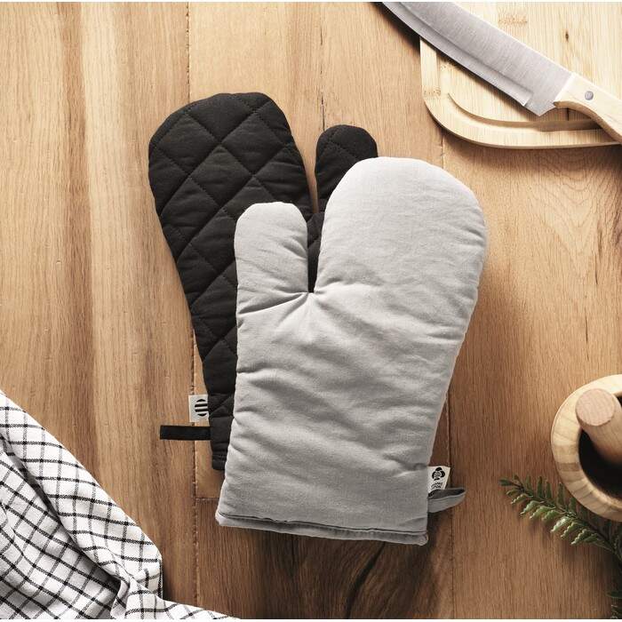 Ovenwant van organisch katoen NEVON beige onbedrukt 8813