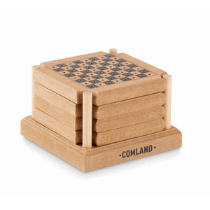 4-delig set onderzetters spel COASTGAME 159
