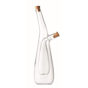 Olie en azijnstel van glas BARRETIN 8565