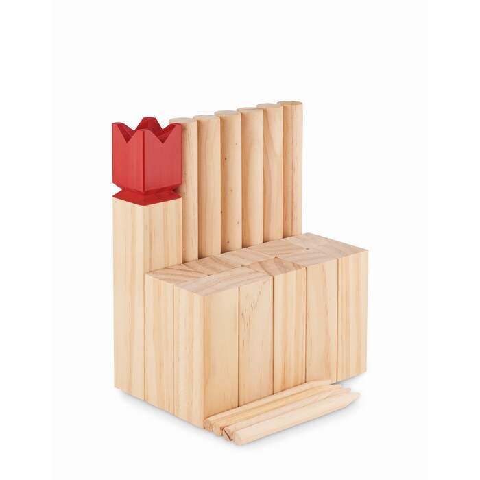 Houten werpspel KING sample