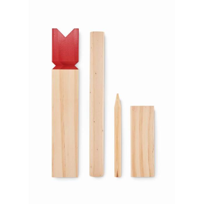 Houten werpspel KING sample