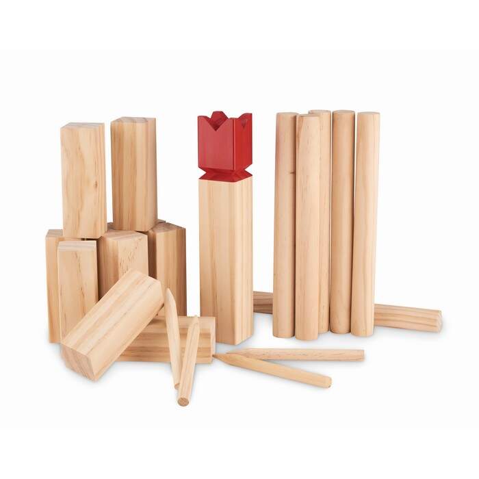 Houten werpspel KING sample