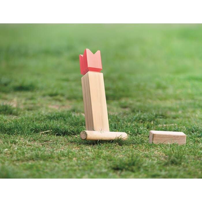 Houten werpspel KING sample