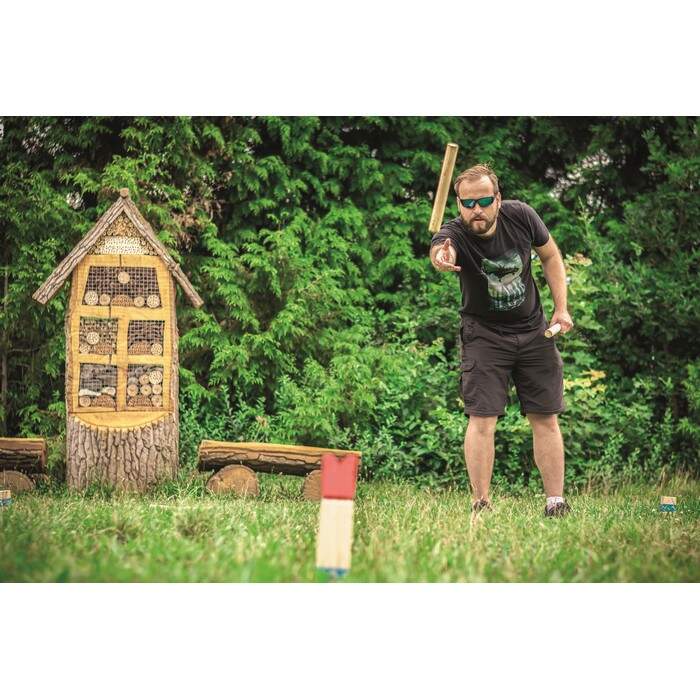 Houten werpspel KING sample